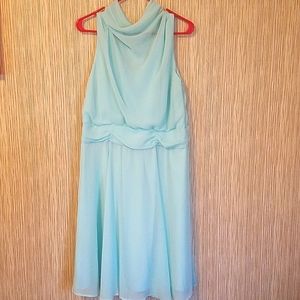 Turquoise Sleeveless Dress